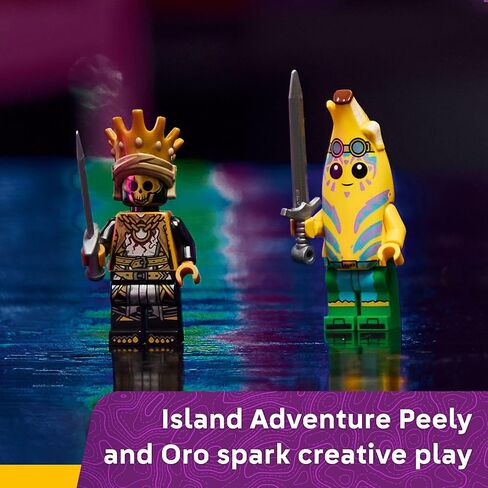 LEGO Fortnite Klombo Kids Toy - Fortnite Action Figure with Peely and Oro Minifigures - Pretend Play and Building Toy for Girls and Boys 10+ - Gift Idea for Birthdays and Gaming Fans - 77077 in Saudi Arabia