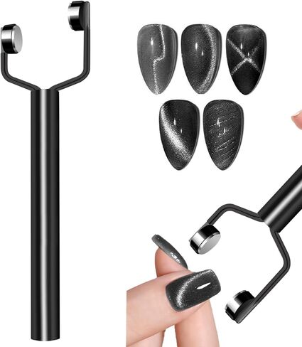 3 في 1 Cat Eye Magnet Magnet Double Magnetic Magnetic Y على شكل حرف Y قوة متعددة الوظائف Magnet Magnet Cat Gey Gel Polish Design Tools محمولة محمولة للمنزل Manicure Salon Studio in Kuwait
