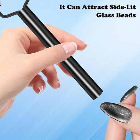 3 في 1 Cat Eye Magnet Magnet Double Magnetic Magnetic Y على شكل حرف Y قوة متعددة الوظائف Magnet Magnet Cat Gey Gel Polish Design Tools محمولة محمولة للمنزل Manicure Salon Studio in Kuwait