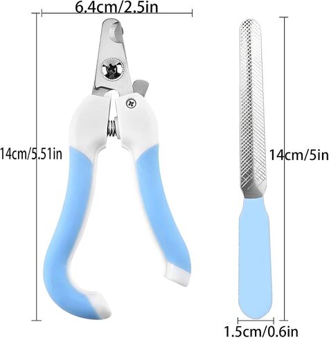 حيوانات كات Zoocozy Cat Dog Pets Clippers و Trimmers ، لوازم الاستمالة القطط مع حارس السلامة ، تجنب الإفراط in Kuwait
