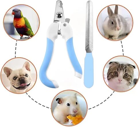 حيوانات كات Zoocozy Cat Dog Pets Clippers و Trimmers ، لوازم الاستمالة القطط مع حارس السلامة ، تجنب الإفراط in Kuwait