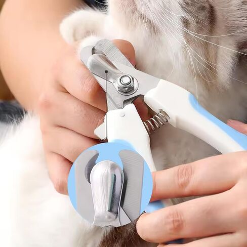 حيوانات كات Zoocozy Cat Dog Pets Clippers و Trimmers ، لوازم الاستمالة القطط مع حارس السلامة ، تجنب الإفراط in Kuwait