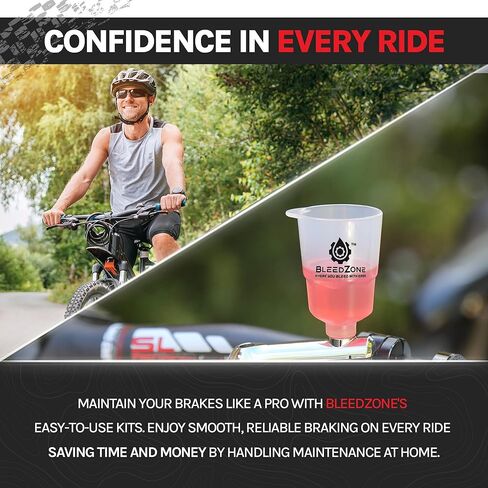 RSN Sports Pro Bleed Kit for Shimano Hydraulic Road/Gravel Brakes with 120ml Mineral Oil and Tools in Kuwait