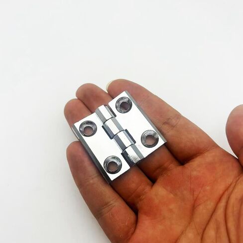 (8pcs) JaBoaRe Thickened Small Black Cabinet Hinge Equipment Hinge Black Zinc Alloy Square Hinge… in Kuwait