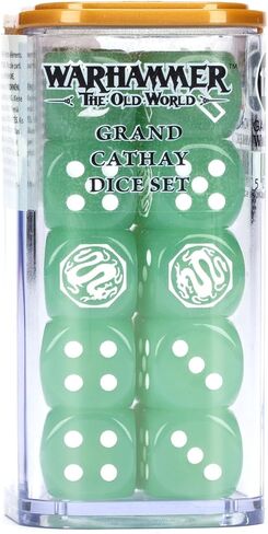 Warhammer The Old World: Grand Cathay Dice Set GWS 06-202 in Saudi Arabia