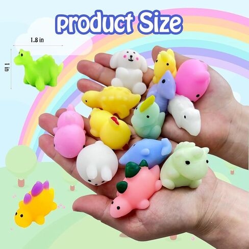 120pcs حفلات الحفلات للأطفال جائزة الفصول الدراسية Mochi Squishy mini kawaii squishies الإجهاد القلق ألعاب الفصح سلة الحشوات مع صندوق التخزين (أسلوب الهالوين) in Kuwait