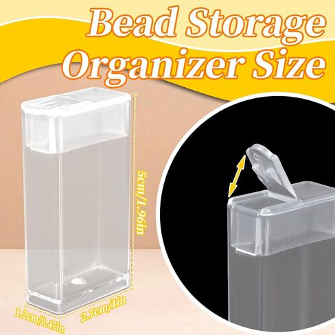 30PCS Diamond Art Storage Containers - Small Plastic Box Bead Organizer With Lids for Diamond Painting Art Accessories for Beads, Crafts,Mini Item(No Case) in Saudi Arabia