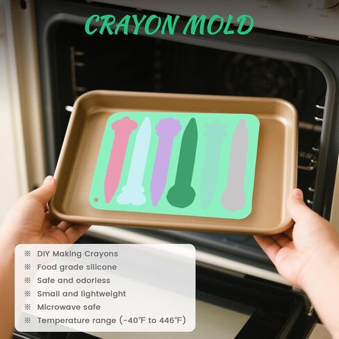 3 Pcs Crayon Molds Silicone Oven Safe,3D Silicone Molds for Crayon, Reusable Triangle Chocolate Making Tools for DIY Candle, Chocolate, Jelly Making in Kuwait
