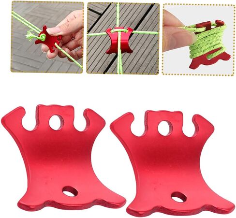 6pcs محمولة محمولة حبل الخيمة المحمولة المحمولة السحابات متعددة الوظائف للتخييم سهلة لحمل الوقاية من الانزلاق للأنشطة في الهواء الطلق in Saudi Arabia
