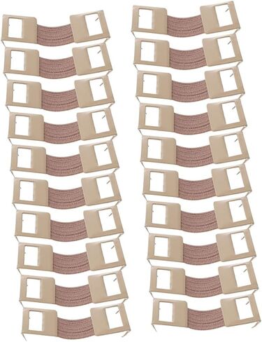 Lifkome 20pcs مقاطع ضمادات Lifkome مرنة اللقطات لتثبيت الإبزيم المرن المتعدد الوظيفي لاستخدامها السهل والمظهر الأنيق in Saudi Arabia