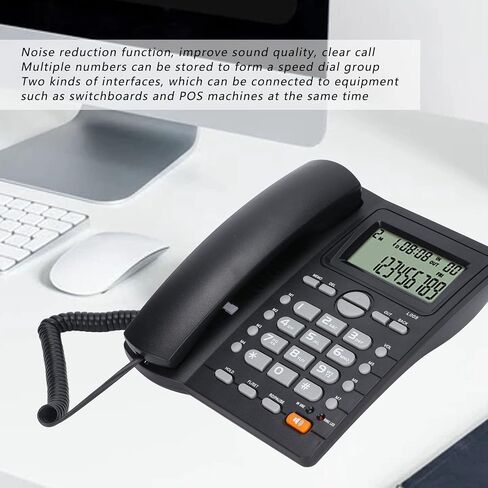 Telephone Landline Phones, Landline Phones for Home Noise Reduction Corded Phone Corded Phone with Speakerphone in Saudi Arabia