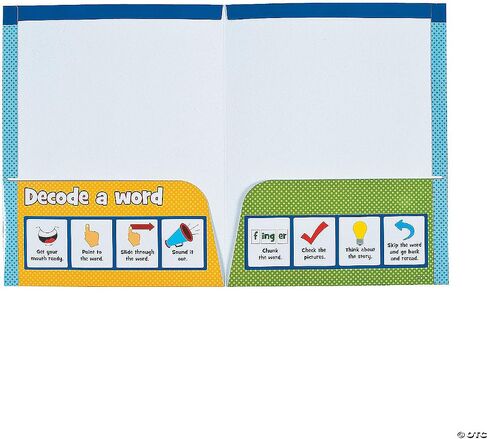 Read with Me Pocket Folders - 12 Pieces - Educational and Learning Activities for Kids in Saudi Arabia