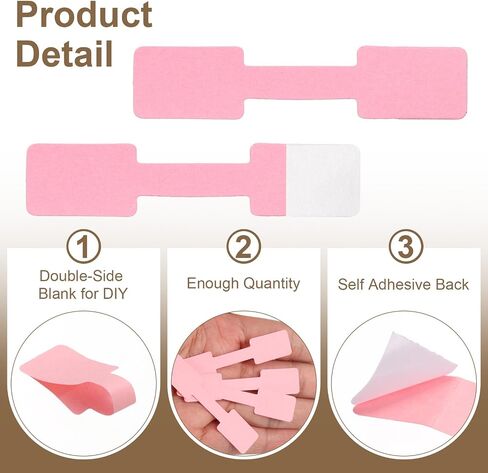 uxcell 100 PCS Bracelet Display Cards, Jewelry Display Cards Self Adhesive Bracelet Packaging Cards for Selling Jewelry, Necklace, Earrings, Keychain Hair Band (White) in Saudi Arabia
