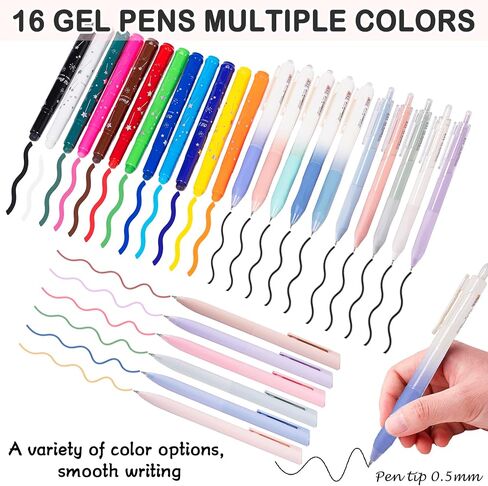 Bible Study Supplies for Women & Journaling Kit - Pencil Case, 12 Colored Highlighters No Bleed, 75 Index Bible Tabs, A5 Notebook, 16 Gel Pens & 4 Transparent Notes - Christian Gifts, Green Daisies in Saudi Arabia