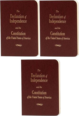 Cato Institute 3- Pocket U.S. Constitution and Declaration of Independence (Three Pack) in Saudi Arabia