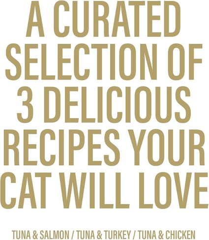 Chewer's Joy Wet Cat Food Food Pack - 3 نكهات: سمك التونة والسلمون ، الدجاج والديك الرومي - Pâté الطبيعي - البروتين العالي - خالية من الحبوب - التغذية الكاملة والمتوازنة - 12 علب (3 أوقية) in Kuwait