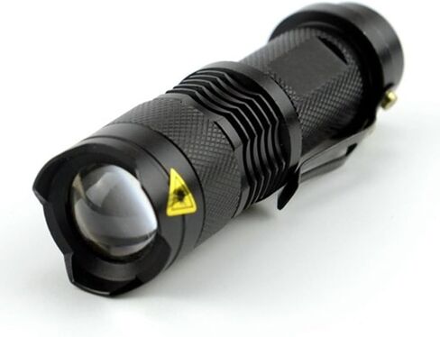 مصباح يدوي للضوء الأحمر من MVIOCS، ضوء أحمر LED، مصابيح LED حمراء، مصباح يدوي قوي بالضوء الأحمر مع مشبك للصيد وعلم الفلك والمراقبة الليلية والأنشطة الخارجية (3 قطع) in Kuwait