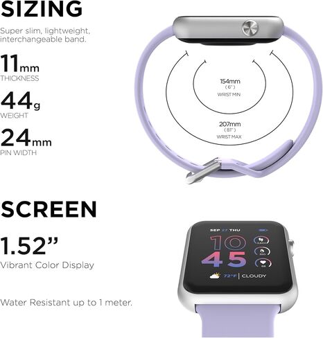 iTouch Air 4 Smartwatch - Fitness Tracker, Heart Rate Monitor, Customizable Watch Face - Activity and Calorie Tracker - 100+ Sports Modes - Bluetooth Connectivity in Saudi Arabia