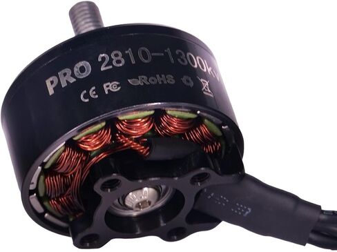 Pro 2810-1300KV محرك بدون فرش من 6 إلى 8 بوصات FPV Multicopter Drone 6S محرك ، 1325W كحد أقصى ، 5.7 رطل الدفع in Saudi Arabia