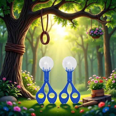 2-Pack Nature Exploration Tools - Ergonomic Scoopers and Clamps for Field Research and Outdoor Activities, Durable Plastic Design with Non-Slip Grip in Saudi Arabia