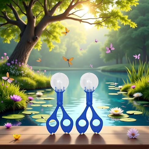 2-Pack Nature Exploration Tools - Ergonomic Scoopers and Clamps for Field Research and Outdoor Activities, Durable Plastic Design with Non-Slip Grip in Saudi Arabia