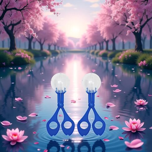 2-Pack Nature Exploration Tools - Ergonomic Scoopers and Clamps for Field Research and Outdoor Activities, Durable Plastic Design with Non-Slip Grip in Saudi Arabia