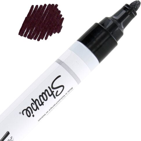 SHARPIE Oil-Based Medium Point Paint Markers, 12 Black Markers (34901) in Saudi Arabia