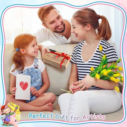 Prudiut Watercolor Paint Set, 50 Colors, Watercolor Set with Watercolor Paper, Palette, Brushes, Ideal for Adults Kids Beginners Artists in Saudi Arabia