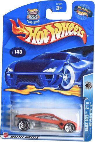 Matchbox Hot Wheels النموذج الأولي 12 ، مسار Aces 2/10 [Orange] #143 in Saudi Arabia