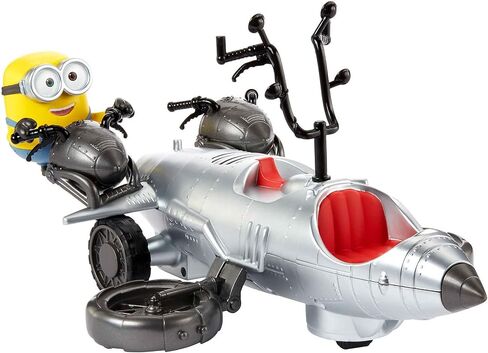 Mattel Minions Wild Rider Remote Control Motent مع Minion Bob Action Figure ، للأطفال 4 سنوات وما فوق in Saudi Arabia