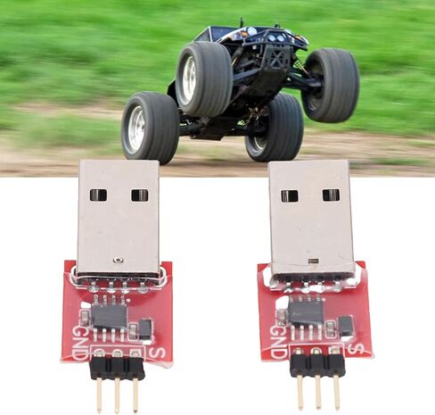 DRFEIFY 2PCS USB Linker Programming Card لـ AM32 Brushless ESC Electric Control Programming with RC Crawler Car in Kuwait