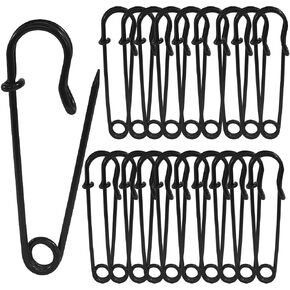 20 PCS Large Steel Safety Pins, 2 Inch Safety Pins for Blankets/Clothes/Crafts/Canvas/Kilts/Skirts, Silver in Saudi Arabia