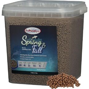 The Pond Guy Spring & Fall Wheat Germ Fish Food for Koi & Goldfish, 5 lbs in Saudi Arabia
