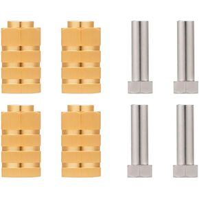 BRASS +20mm Extension Whex Hex Hub Flafers Kit 12mm for TRX4 1/10 RC Crawler Ewdrads Part in Kuwait