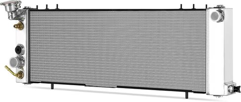 DWVO Radiator Complete Radiator Compatible with Jeep TJ, for Jeep Wrangler 2.4L 2.5L 4.0L 4.2L V4 V6 DWRD1010 in Kuwait