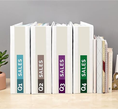 Avery 3" 3-Ring View Binders, White (5741) in Saudi Arabia