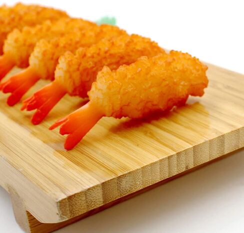 Toyvian Japanese Decor 4pcs Fake Artificial Japanese Food Fried Tempura Shrimp Realistic Japanese Style Seafood Model Fake Play Food Food Sample Display Props Japanese Decor Kids Toy in Saudi Arabia