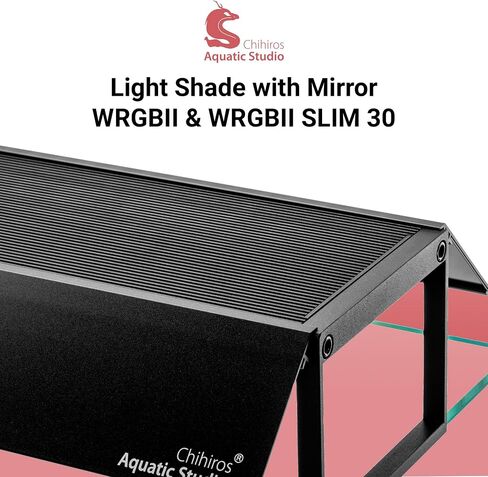 Chihiros WRGBII Slim Edition 30 - Full Spectrum Aquarium LED Light for Fish Tanks - High Intensity for Coral Reef & Aquatic Plant Display, Bluetooth App Control, Sunrise & Sunset Custom Modes - 30cm in Saudi Arabia