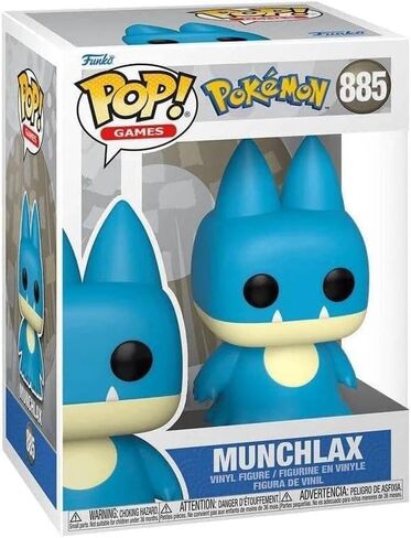 ألعاب Funko Pop: Pokemon - Munchlax - شخصية فينيل قابلة للتحصيل - فكرة الهدايا - البضائع الرسمية - ألعاب للأطفال والكبار - عشاق ألعاب الفيديو - نموذج نموذج لهواة الجمع والعرض in Saudi Arabia