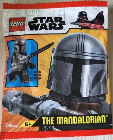Lego Star Wars: The Mandalorian minifigure / din djarin / 'Mando' مع صابر الظلام in Saudi Arabia