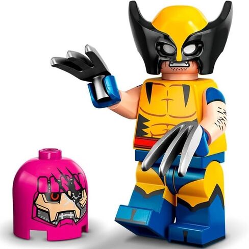 LEGO Marvel Series 2 Minifigure: Complete Set of 12 Minifigures: Beast Wolverine Moon Knight Hawkeye - Includes Calendar Man Capes - Superheroes 71039 in Saudi Arabia