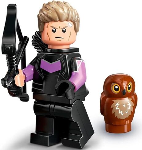 LEGO Marvel Series 2 Minifigure: Complete Set of 12 Minifigures: Beast Wolverine Moon Knight Hawkeye - Includes Calendar Man Capes - Superheroes 71039 in Saudi Arabia