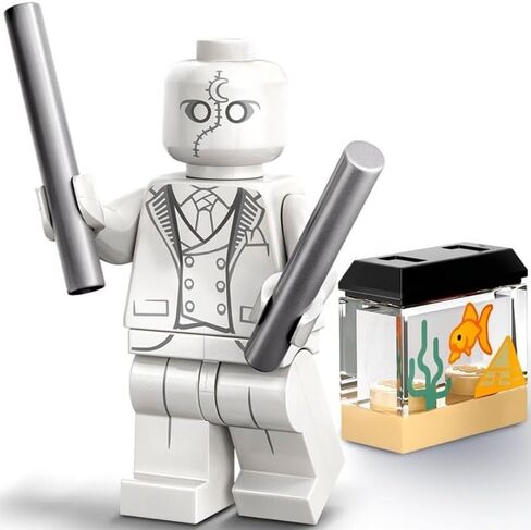 LEGO Marvel Series 2 Minifigure: Complete Set of 12 Minifigures: Beast Wolverine Moon Knight Hawkeye - Includes Calendar Man Capes - Superheroes 71039 in Saudi Arabia