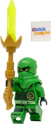 LEGO Ninjago Dragons Rising: Lloyd Garmadon Minifigure with Dragon Blade in Saudi Arabia