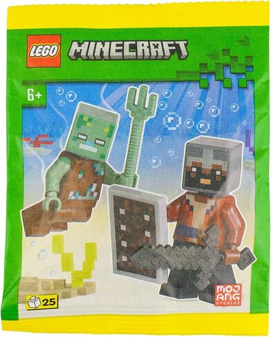 مجموعة Lego Minecraft Mini: Hero with Gurned Minifigure in Saudi Arabia