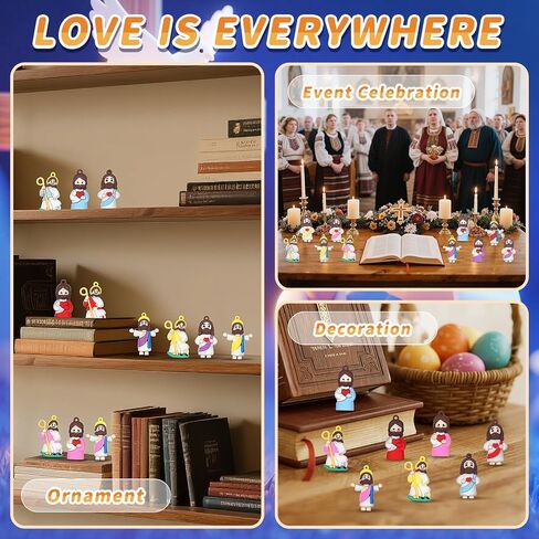 48Pcs Halloween Mini Ghosts Figures Little Ghost Figures,Little Silicone Ghost Figurines to Hide and Seek Trick or Treat Gifts for Halloween Party Favors Dollhouse Decorations Toys in Saudi Arabia