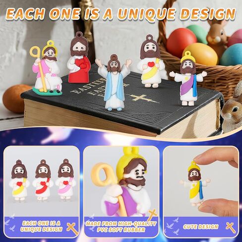 48Pcs Halloween Mini Ghosts Figures Little Ghost Figures,Little Silicone Ghost Figurines to Hide and Seek Trick or Treat Gifts for Halloween Party Favors Dollhouse Decorations Toys in Saudi Arabia