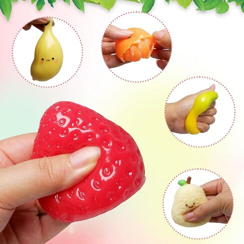 5 Pcs Handmade Taba Squishy Toy, Ultra-Realistic Dessert Cookie Look Sticky Squishy Toys for Stress Relief Squishies Fidget Toys for Party Favors OPP Packaging in Saudi Arabia