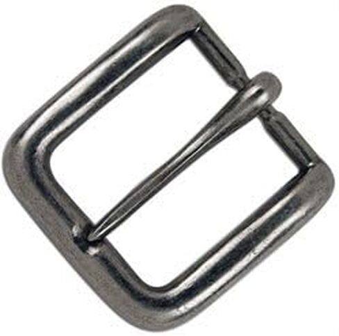 Tandy Leather Antique Nickel 1-1/4" Wave Buckle 1640-21 in Saudi Arabia