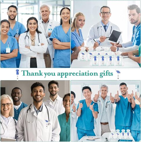 Yexiya Surgical Tech Badge Geils Gulk Surgical Technologist Week تقدير هدية قابلة للسحب ، حامل شارة الممرضة ، حامل بطاقة بطاقة بطاقة مع مقطع لجراح الطبيب الطبيب (8،2 نمط) in Saudi Arabia